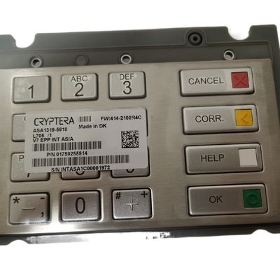سعر جيد 01750255914 Diebold Nixdorf 1750255914 EPP V7 ESP INT Pinpad أمريكا الجنوبية لوحة مفاتيح أجزاء الانترنت