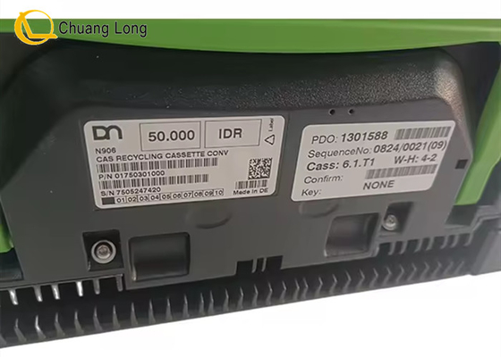 أجزاء آلة أجهزة الصراف الآلي Diebold DN200 Cas كاسيت إعادة التدوير conv 1750301000 01750301000