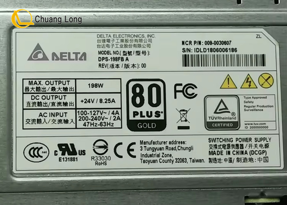 قطع غيار ماكينات الصراف الآلي NCR Power Supply 24V 198W 0090030607009-0030607