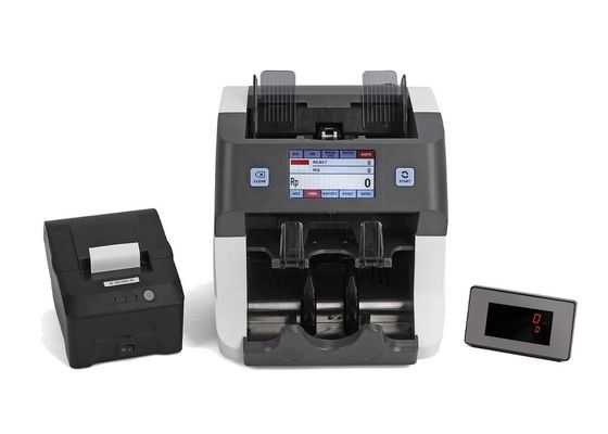 سعر جيد 4.3 بوصة 2 + 1 جيب مختلطة بطاقة مصرفية آلة فرز النقود عداد الفواتير CL-208C الانترنت