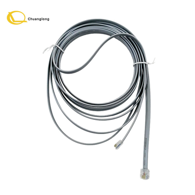NCR قطاعات آلة أجهزة الصراف الآلي كابل 12 قدم 4M RJ11 إلى RJ11 كابل شوتر 0090023178