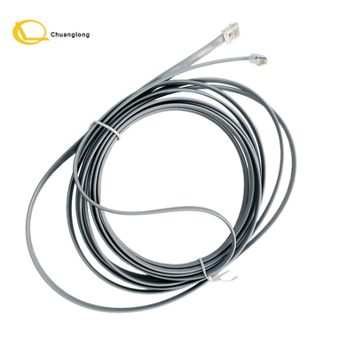NCR قطاعات آلة أجهزة الصراف الآلي كابل 12 قدم 4M RJ11 إلى RJ11 كابل شوتر 0090023178