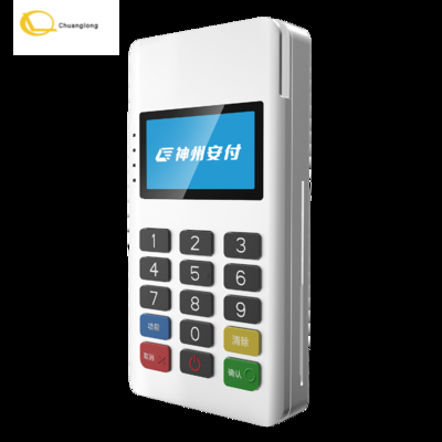 محطة شراء نقاط البيع الصغيرة AF60S من ANFU MPOS Swipe Pos EMV PCI بدون تلامس مع 4 أضواء إشارة