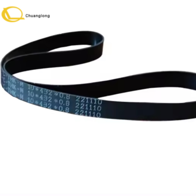 492-60550-000A 49260550000A قطع غيار ماكينة الصراف الآلي Diebold Flat Belt 10*432*0.8 ZU-10 طول الحزام