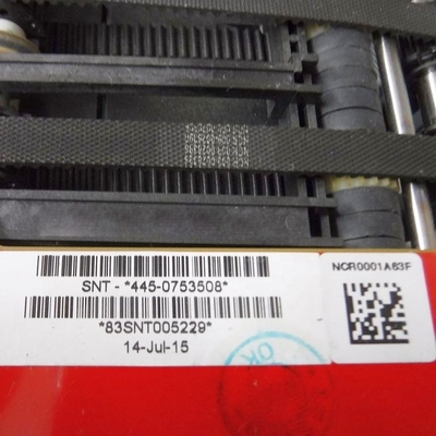 4450753508 445-0729811 قطع غيار أجهزة الصراف الآلي NCR S2 Snt أوراق مفردة النقل Tla Assy