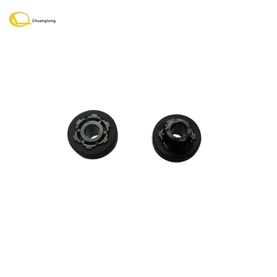 998-0235676 998-0235677 عجلة سوداء NCR 3Q8/58 قارئ بطاقات بكرة 4 مم قطع غيار ماكينة الصراف الآلي