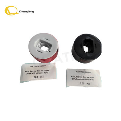 سعر جيد OKI ATM Recycler Parts BCC_YX4238-1822G001 OKI BRM Escrow Reel Uppe Black YIHUA Escrow Rell Tape BCC_YX4238-1822G002 OKI Escrow Reel أبيض سفلي الانترنت