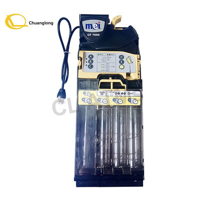 آلة قهوة في كشك الصراف الآلي، آلة وجبات خفيفة، سلسلة MEI Cashflow 7000، مدير تغيير العملات المعدنية CF 7472، مغير العملات المعدنية P/N 794924002