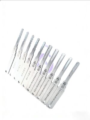 مجموعة جراند ماستر المكونة من 10 قطع للخزائن من الدرجة C وأقفال السيارات/الدراجات النارية والمرور