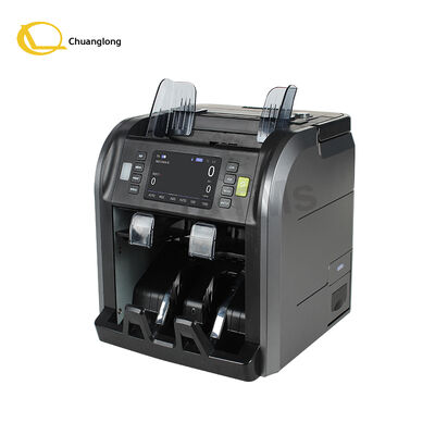 سعر جيد SJ-668 عداد قيمة الفواتير المختلطة CIS بجيبين مع مقبض وطابعة حرارية مدمجة وعملة مدمجة وبطارية مدمجة وآلة عد النقود الانترنت