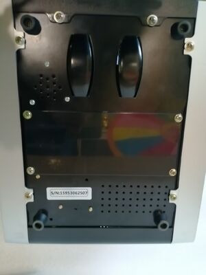 آلة عد النقود والكشف عن الأموال JUNUO C05 باللون الأسود مع شاشة LED