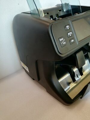 SH-208C-2CIS عداد قيمة النقود المعدني المختلط، معدات بنكية مالية مع كاشف نقود لإدارة النقد NT808251100550001