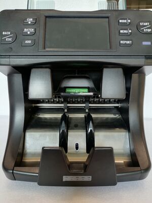 سعر جيد SH-208C-2CIS عداد قيمة النقود المعدني المختلط، معدات بنكية مالية مع كاشف نقود لإدارة النقد NT808251100550001 الانترنت