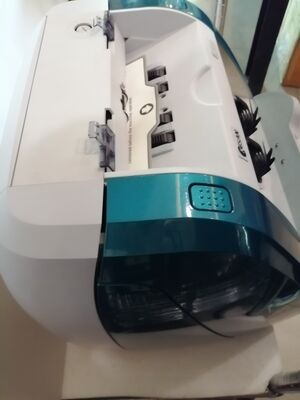 آلة فرز الأوراق النقدية من بنك كيسان، كاشف عد النقود، أزرق مع شاشة LED، ذكي K3 S16E01-3659