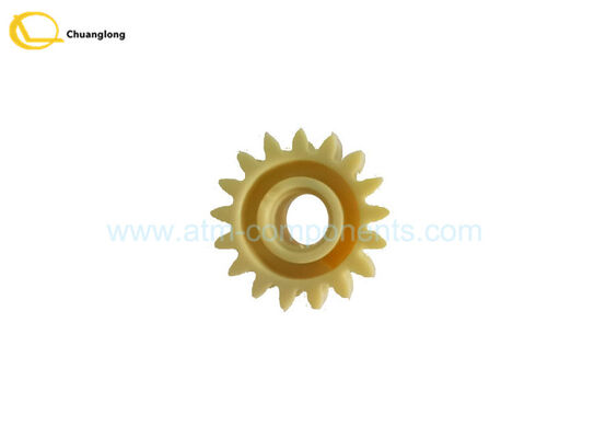 1750041950 01750041950 أجزاء آلات أجهزة الصراف الآلي Wincor V Module 17T Gear Yellow Double Extractor Wheel