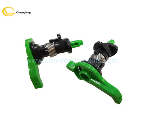 1750043537 01750043537 أجزاء ماكينات الصراف الآلي وينكر كاسيت رافعة قفل أخضر رافعة قفل بلاستيكي