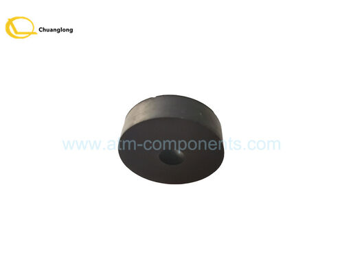 4450738297 445-0738297 قطع غيار ماكينة الصراف الآلي وحدة التقاط النقود بكرة مطاطية سوداء بكرة ضغط