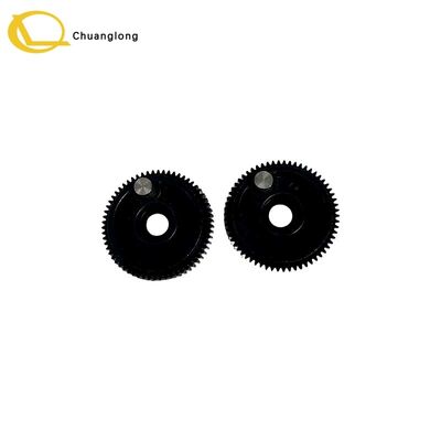 ترس قاطع طابعة NCR الحرارية 009-0017996 63T RS-232 طابعة إيصالات ترس قاطع بلاستيكي جزء آلة الصراف الآلي ذاتي الخدمة CRS 0090017996