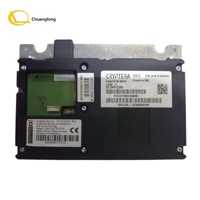 قطع غيار ماكينة الصراف الآلي 1750234858 لوحة مفاتيح PIN مشفرة أصلية من Diebold V7 EPP لوحة مفاتيح آمنة للصراف الآلي 01750234858