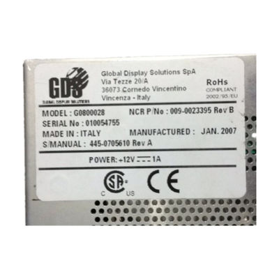 سعر جيد NCR 8.4 بوصة LED LCD (تحل محل 10 بوصة CRT) عالية السطوع ، 009-0023395 الانترنت