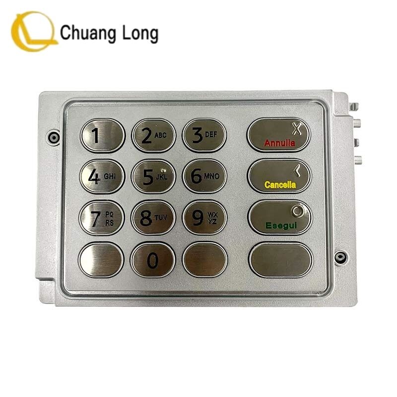 لوحة مفاتيح NCR 66XX USB EPP3 EPP4 445-0744307 النسخة الروسية الإنجليزية الإيطالية 4450744307 لوحة مفاتيح تشفير 009-0028973 جزء خدمة ذاتية لـ ATM CRS