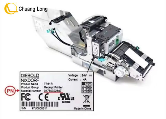 سعر جيد أجزاء احتياطية من أجهزة الصراف الآلي WINCOR DN200 TP31R طابعة إيصالات مع إرجاع 1750302897 01750302897 الانترنت