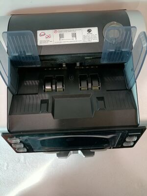 سعر جيد 1+1 آلة فرز النقود الجيبية جهاز كشف النقود العداد الأسود مع شاشة LED LK22025060006 الانترنت