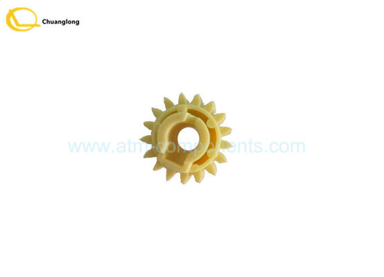 سعر جيد 1750041950 01750041950 أجزاء آلات أجهزة الصراف الآلي Wincor V Module 17T Gear Yellow Double Extractor Wheel الانترنت