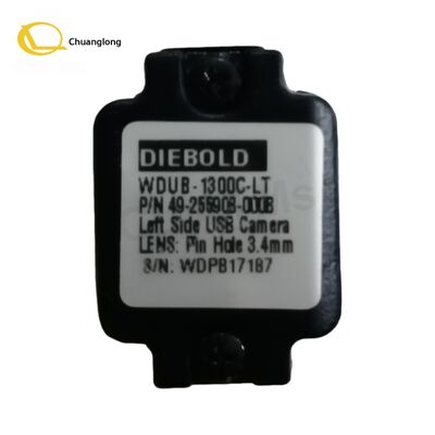 سعر جيد أجزاء احتياطية لأجهزة الصراف الآلي 49-255908-000B كاميرة USB الأصلية Diebold مع رابط الجانب الأيسر الانترنت