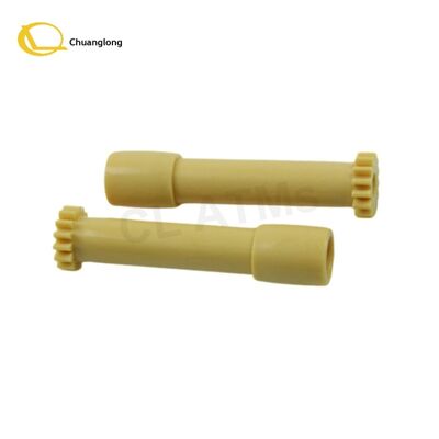 سعر جيد 1750053977-5 أجزاء احتياطية أصلية لجهاز الصراف الآلي (Wincor) CMD V4 2050XE مكبّل المقبض الأصفر الطويل 15T Gear 01750053977-5 لـ (Wincor) الانترنت